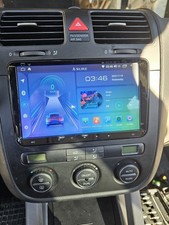 9" Carplay Android 14 Autoradio Navi Für VW Golf 5 6 Plus Tiguan Polo 6R Passat