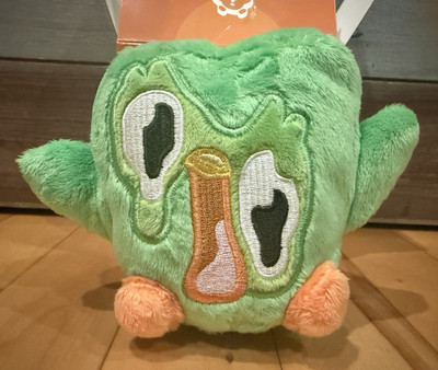 New Duolingo Mystery Drippy Melty Duo Blind Box Plush Figure Bag Charm Keychain