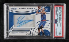 2015 Panini Clear Vision Signatures /119 Kristaps Porzingis PSA 9 MINT Auto 17a5