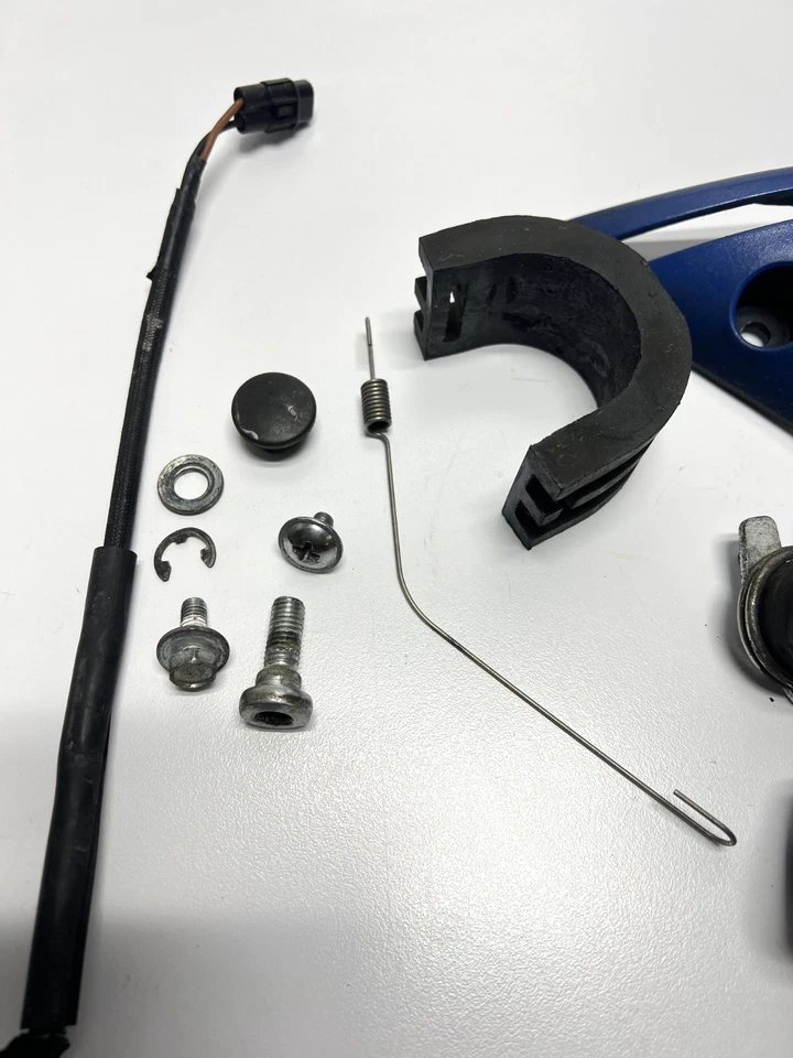 Juego de reposapiés trasero delantero OEM 2009 08-18 Kawasaki KLR650 KL650E Foto 4 de 4