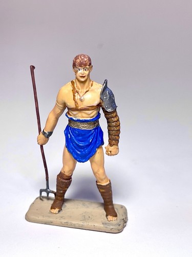 Toy Soldier Set Of 5 Roman Gladiators 54mm Pro Painted Plastic - Picture 3 of 6