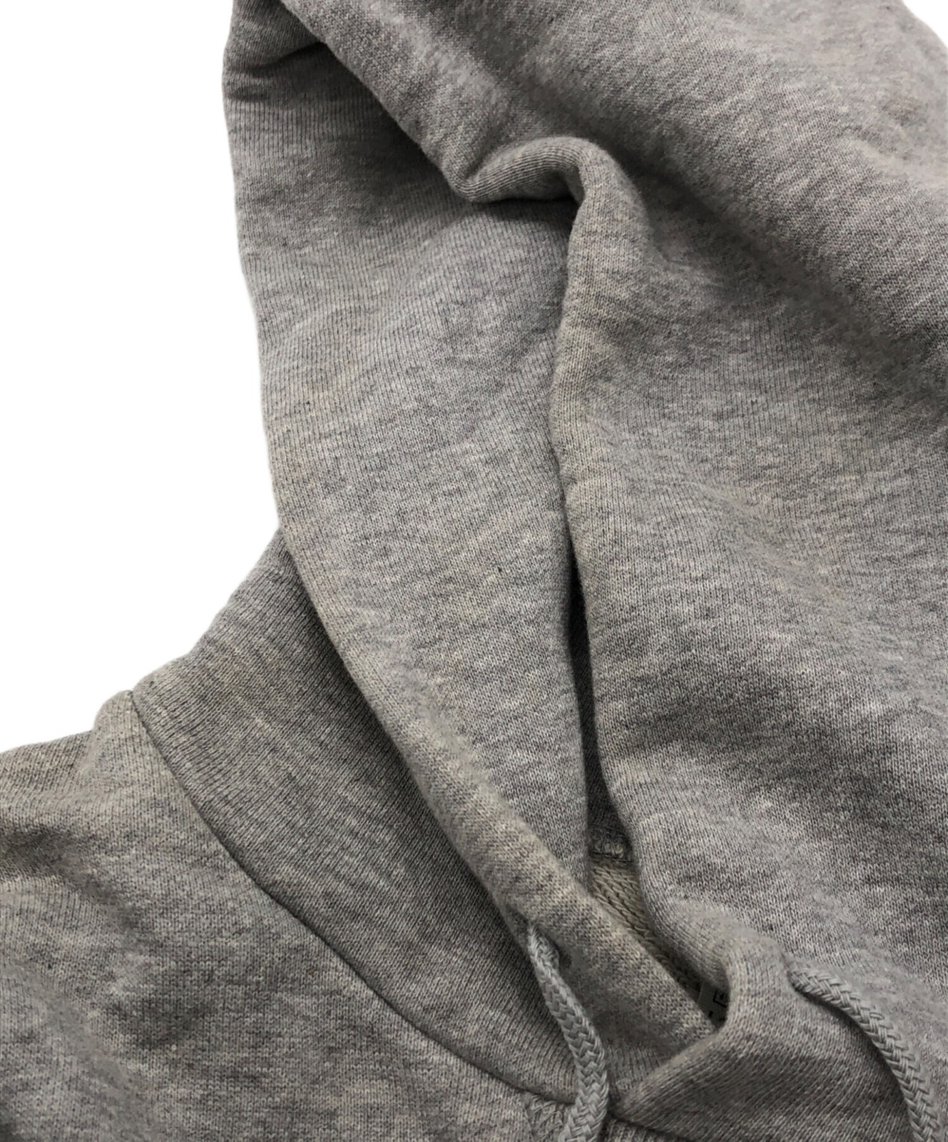 GOD SELECTION XXX × LOOPWHEELER Gray Pullover Hoo… - image 4