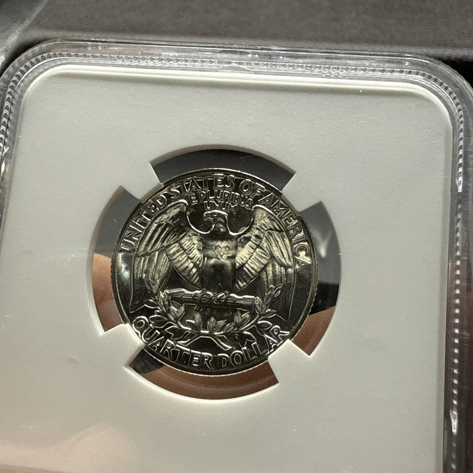 1964 Washington Quarter, PF 65, NGC PSS 60th Anniversary Label - Image 4 of 4