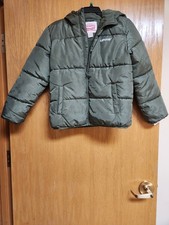 Boy's Army Olive Green Levi's Brand Puffer Logo Jacket. Large. NWT.
