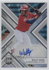 2018 Panini Elite Extra Edition Auto Willy Fana #185 Auto n1u