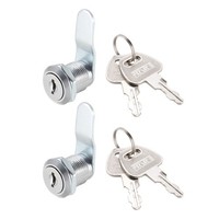 "2Stk. Nockensperre 3/4\" Zylinder Lange SchrankschlöSser Nr.4 Nocken Zu 1/2\""