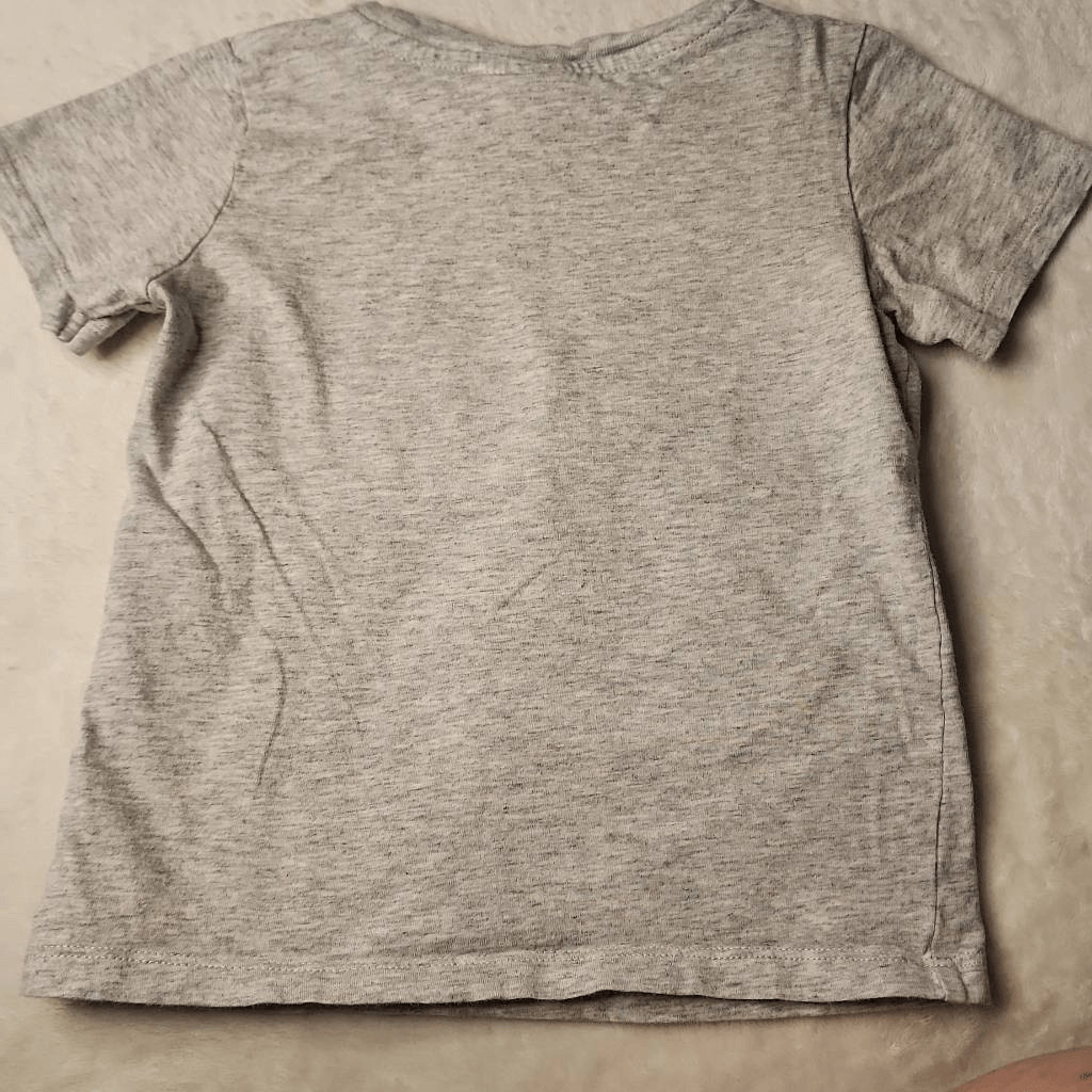 H&M The Rolling Stones Light Gray Tshirt with Graphics Toddler Size 1 1/2- 2 Yea thumbnail 5