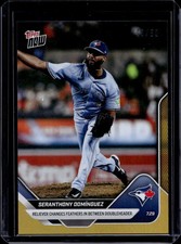 2025 Topps Now #486 Seranthony Dominguez Gold Foil #d 48/50