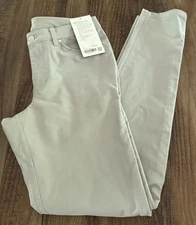 NWT Men’s Lululemon Size 31 ABC Pant Slim 34"L Utilitech SEAL Gray $128