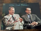 JIM CALHOUN Signed 4x6 Photo UCONN Connecticut HUSKIES Basketball Coach