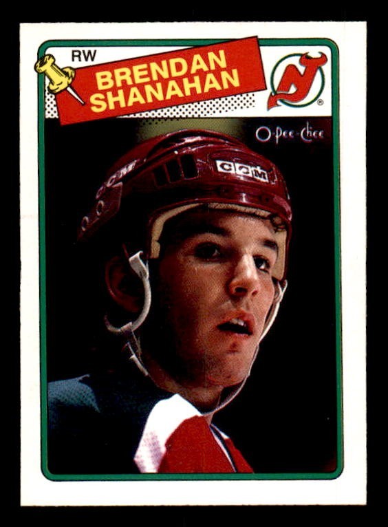 1988-89 O-Pee-Chee #122 Brendan Shanahan Devils HOF Rookie NRMT+