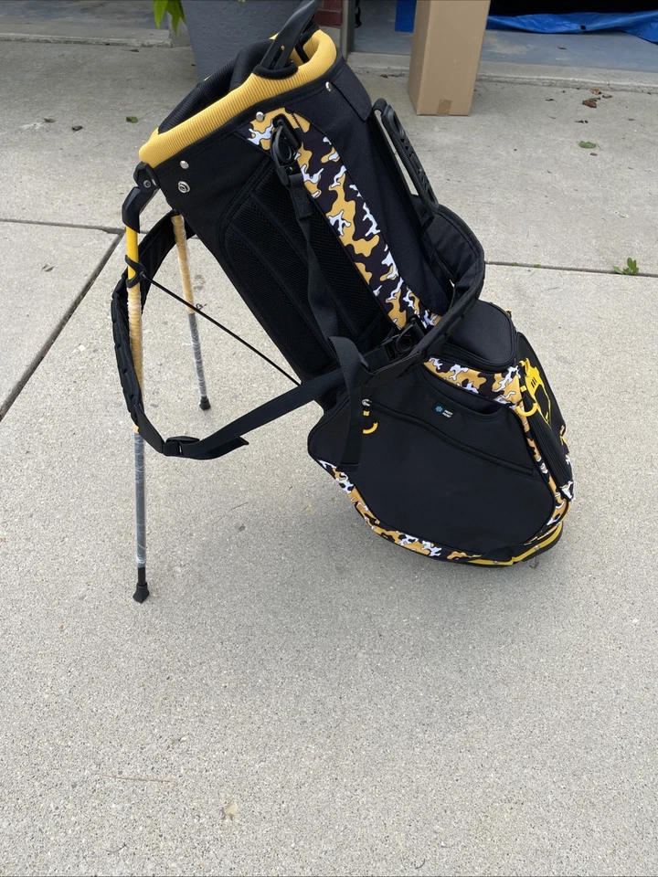 RARA - Bolsa de golf Spittin Chiclets - amarilla/negra Foto 3 de 4