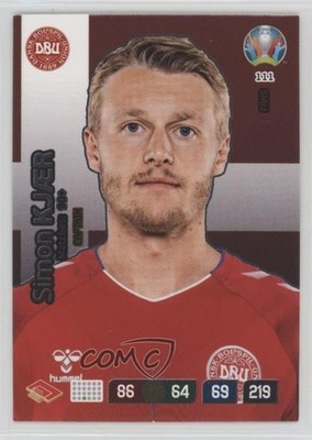 2020 Panini Adrenalyn XL UEFA Euro 2020 Captain Simon Kjaer #111 x1u