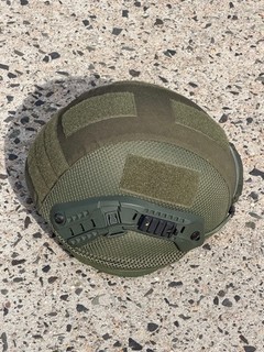 MICH helmet made with Kevlar ballistic level IIIA size XL with NVG shroud cover