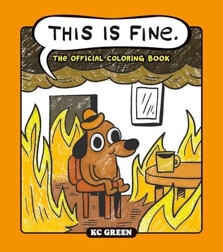 This Is Fine: The Official Coloring Book Kc Green - Image 2