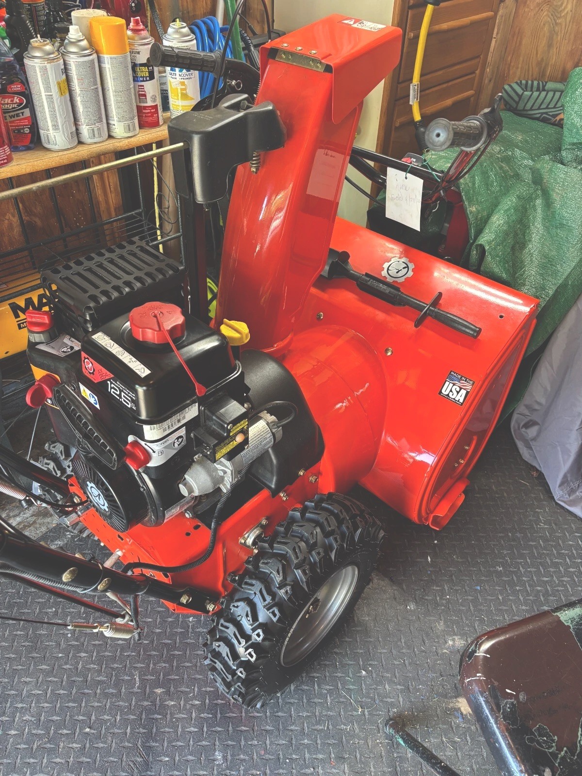 12.5 HP Ariens Compact 24-Inch Two-Stage Snow Blower with Auto-Turn & Electric Start