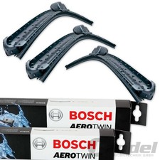 BOSCH AEROTWIN SCHEIBENWISCHER VORNE + HINTEN für AUDI A3 8V + SKODA KAROQ KAMIQ