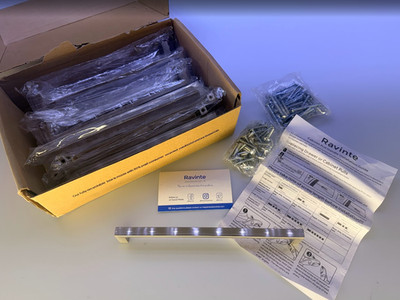 Ravinte 8  Stainless Steel Cabinet Handles (18 count   NEW)  - 2 BOXES IF NEEDED