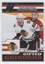 2010-11 Zenith Gifted Grinders Troy Brouwer #1 9bs