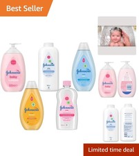 Tender Care Johnson's Baby Bath Bundle - 5 Essential Products for Delicate Skin