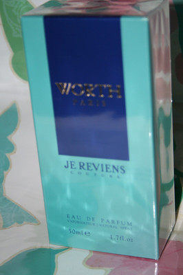 WORTH Paris Je reviens Couture Eau de Parfum 50 ml Vaporisateur Rarität NEU/OVP
