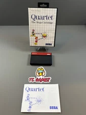 Quartet SEGA Master System Box Boxed CIB Complete
