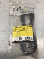 StarTech 6 ft 14 AWG Computer Power Cord Extension PXT100146 New