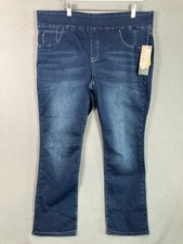Laurie Felt Cambre Straight Leg Knit Clean Je...