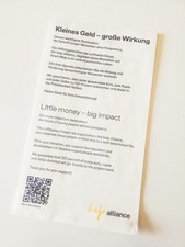 AIR SICKNESS BAG Sac pour Mal de l'Air SPUCKBEUTEL LUFTHANSA mit Sonderdruck