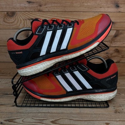 Adidas Turnschuhe Herren Größe UK 9,5 Supernova Glide 6 Bold Orange Laufschuhe