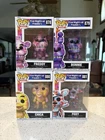 Funko Pop! Vinyl Five Nights at Freddy's  Tie Dye Set of 4 (FNAF) Full Set NIB