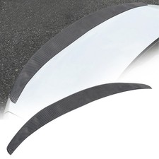 Carbon Fiber Style High Kick Trunk Wing Spoiler Fit For BMW Ford Cadillac Nissan