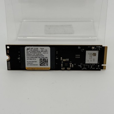 Micron 512GB 2400 PCle Gen4 x4 NVMe M.2 2280 SSD Solid State Drive MTFDKBA512QFM