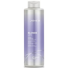 Joico Blonde Life Violet Shampoo,  for cool, bright blondes, 1000ml (Free Pump)