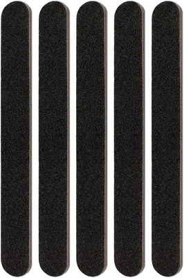 Rnitle Professional Nail Files,5 Pack Double Sided Emery Board for Natural Nail