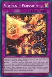 Volcanic Emission LD10-EN023 Legendary Duelists: Soulburning Volcano