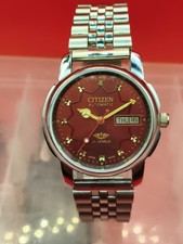 Automatic 8200 21Jewels Restored Dial Red Day...