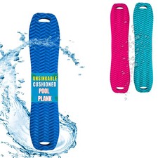 Deluxe Foam Cushion Unsinkable Pool Plank - Ultra Soft Pool Noodle Float Board