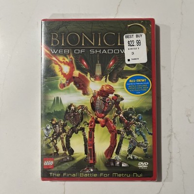 Bionicle 3 Web of Shadows DVD Sealed