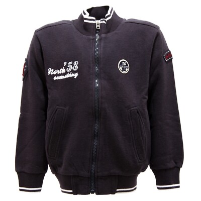 2021T felpa bimbo NORTH SAILS blu cotone sweater kid