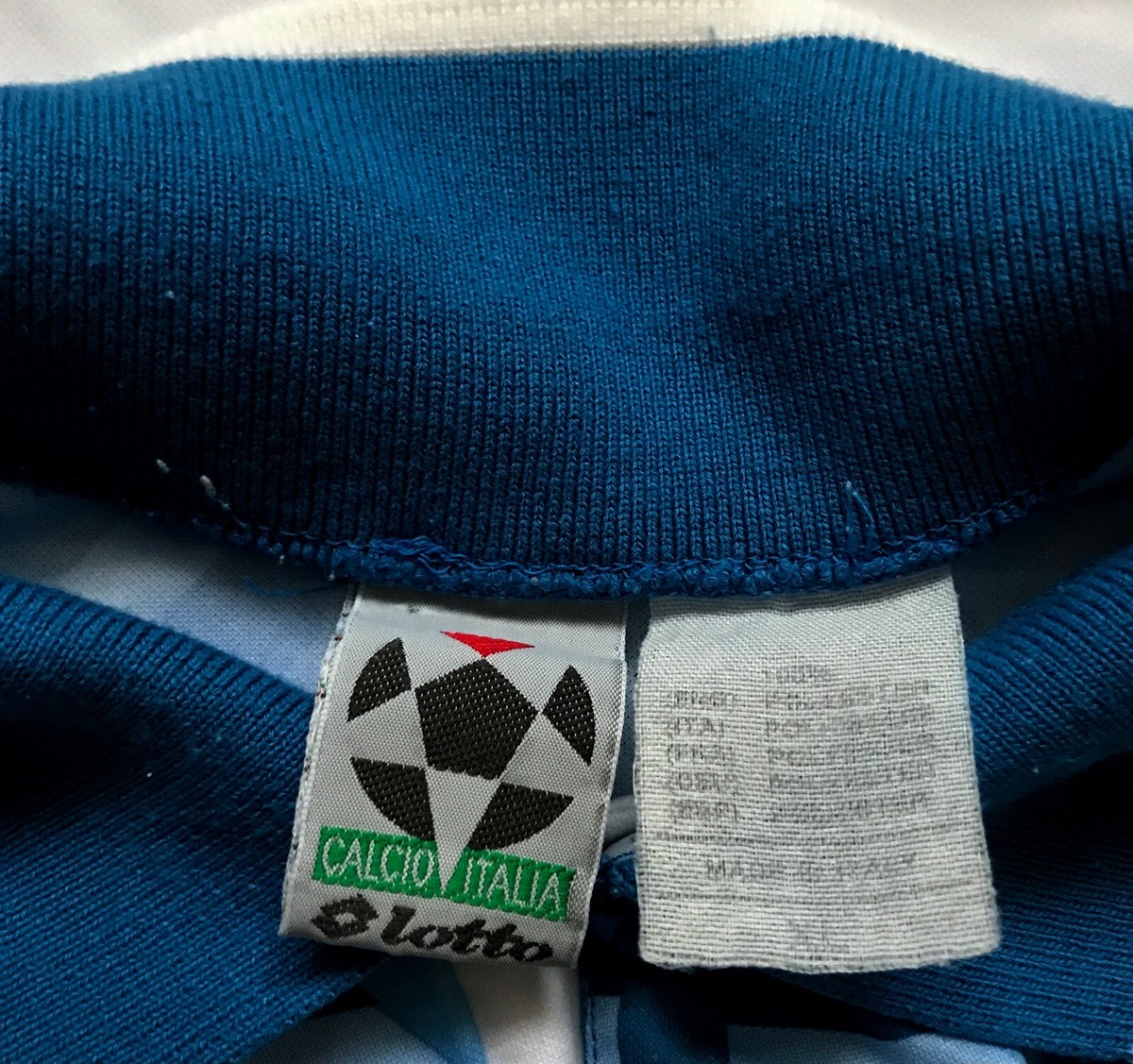 94-95 ナポリ Lotto サッカーユニフォーム Napoli 1994 - 1995 Away football shirt jersey Lotto size XL