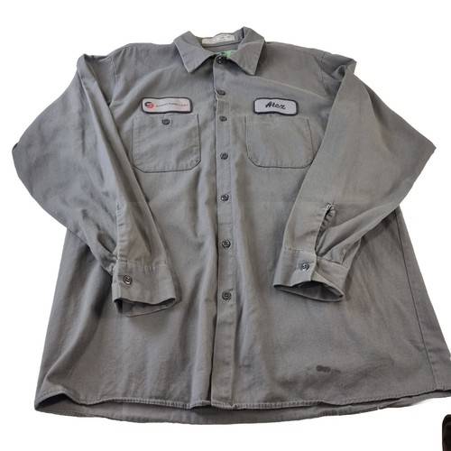 Red Kap graues Langarmshirt Gr. L