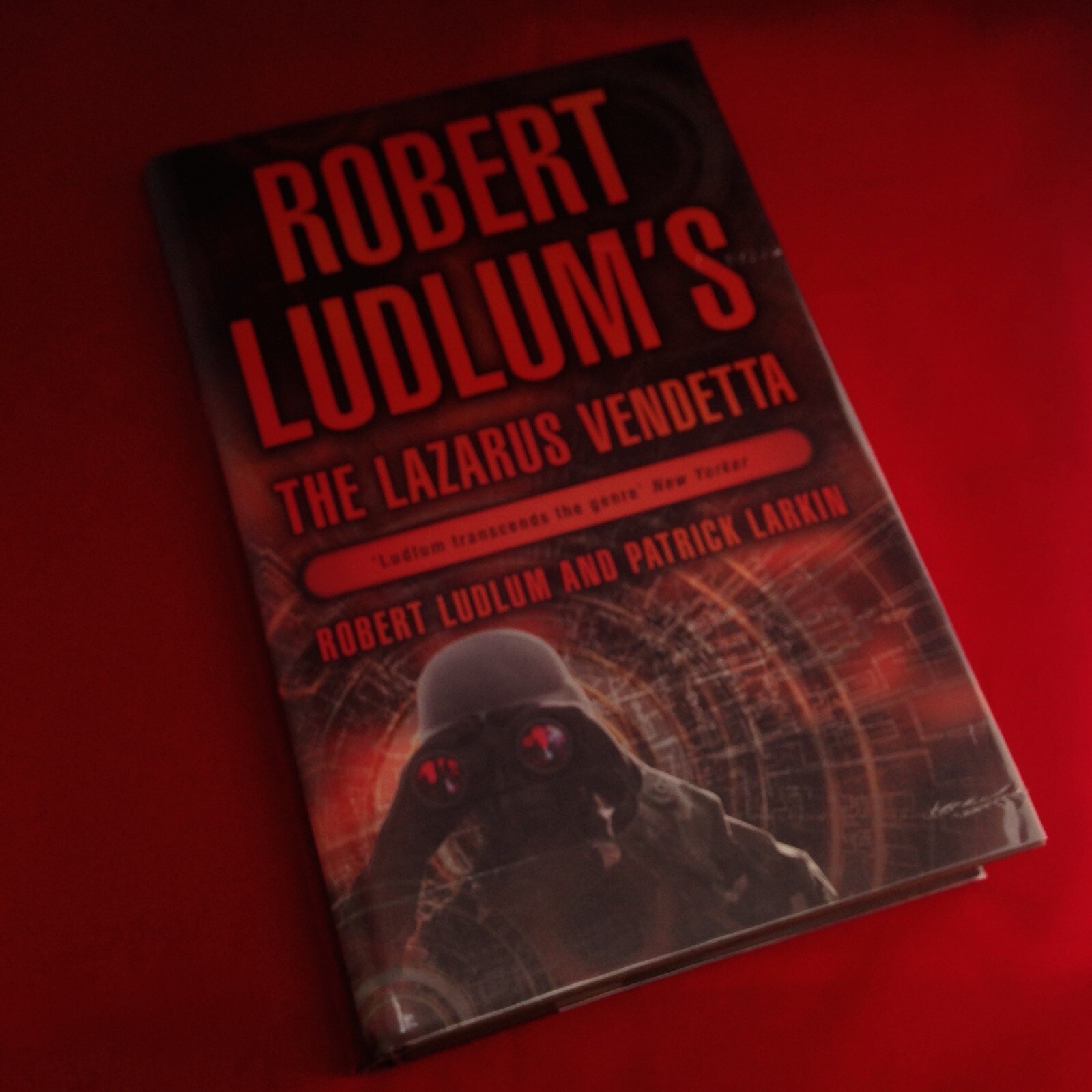 Robert Ludlum’s The Lazarus Vendetta - Patrick Larkin - First 1st HB Ed NEW