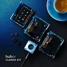 hubor Modular Case Kit for Raspberry Pi 4B Expandable Magnetic Clear Case NEW