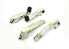 1953 1954 1955 Ford Pickup Truck Inside Door Handle And Window Crank Set Pair