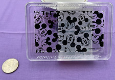 Disney Partitioned Transparent Plastic Case - Organize with Disney Magic 