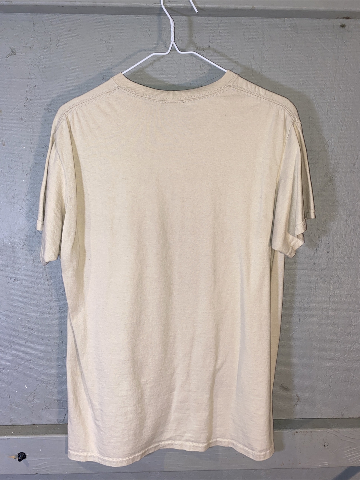 Thrasher Magazine Adult Tiki Tropical Khaki T-Shirt Men Sz Medium Skateboarding