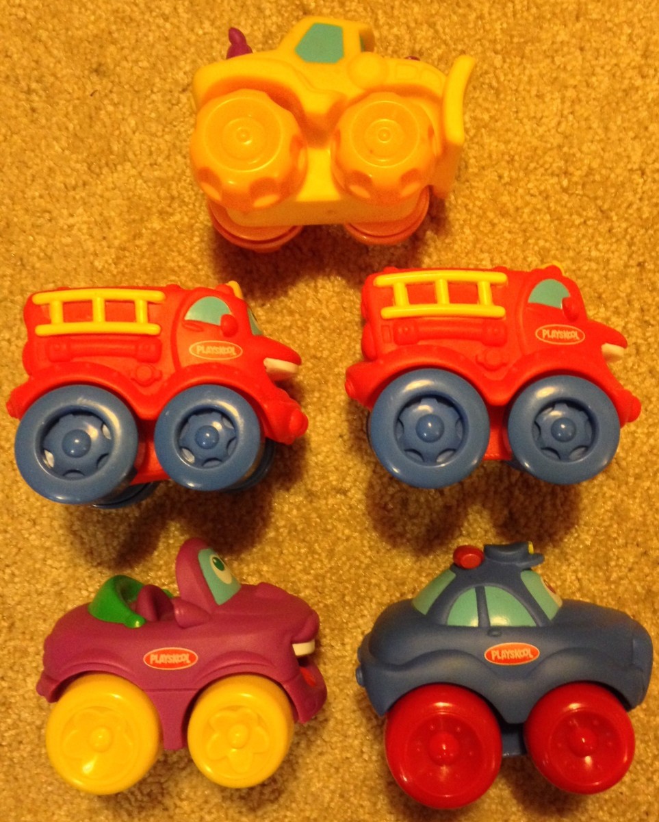 Playskool Hasbro Wheel Pals Friends Toy Trucks Cars, Total