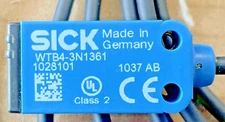 SICK WTB4-3N1361, Miniature Photoelectric Sensor, NEW