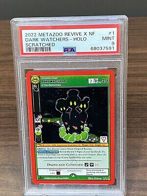 👻🧨PSA 9 2022 Metazoo X Revive 1/10 DARK WATCHERS W 👻🧨PSA 9 2022 Metazoo X Revive 1/10 DARK WATCHERS W